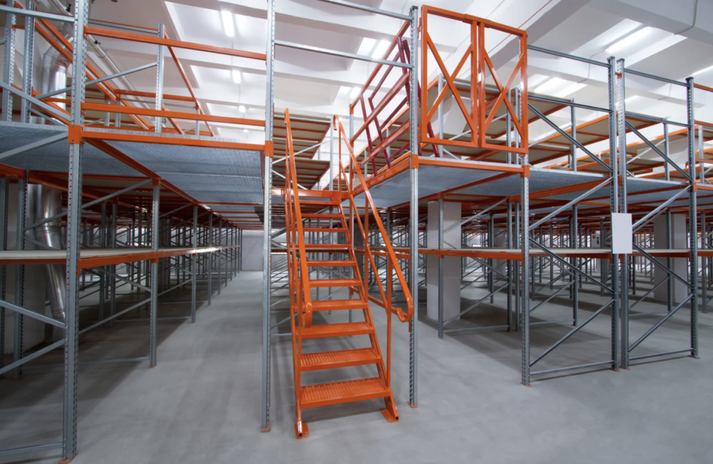 Mezzanine Floor Installation For Warehouse Renovation