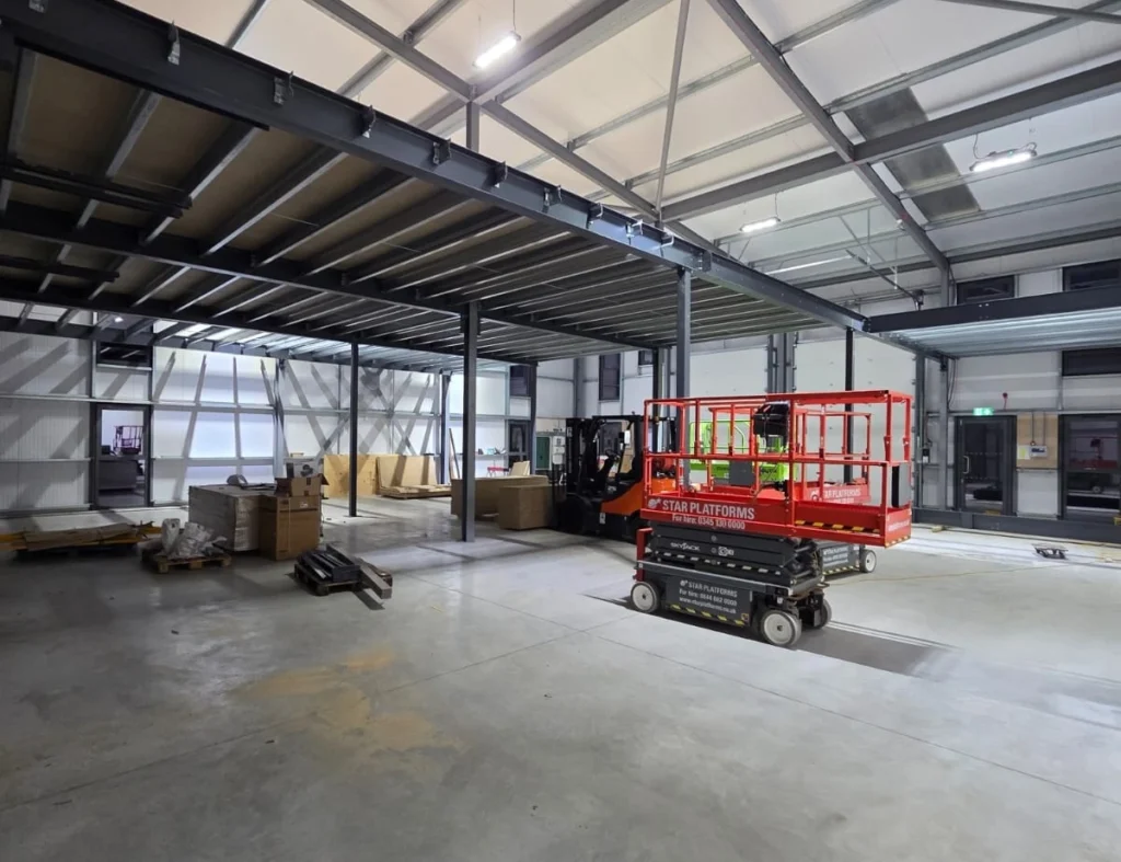 a warehouse refurbishment project in sussex, 2026